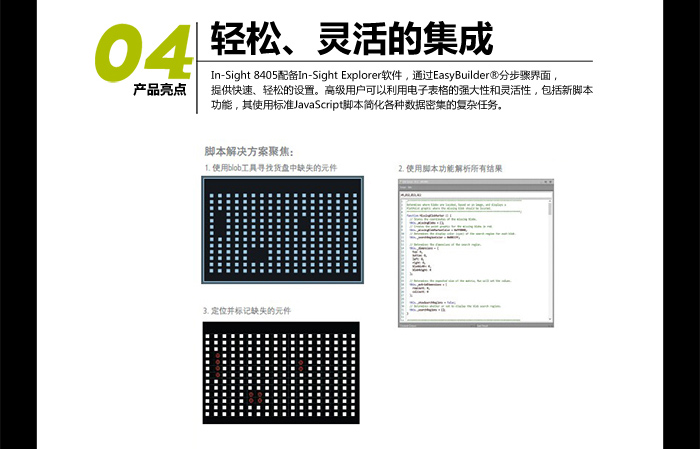 InIn-Sight8450工業(yè)視覺掃碼器產(chǎn)品亮點_輕松靈活的集成